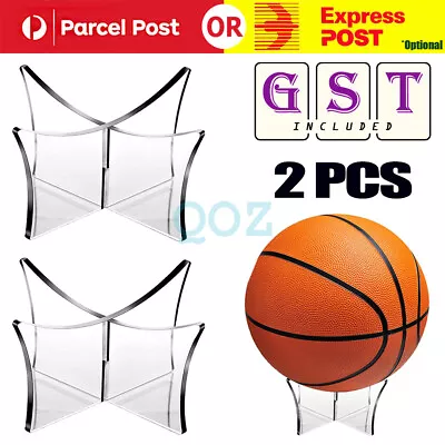 2pcs Ball Stand Display Rack Holder Basketball Football Soccer Ball Support Base • $12.31