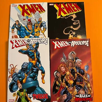 X-Men Shattering Vs Apocalypse Vol. 1 The Twelve & Vol. 2 Powerless 4 Book Lot • $59.99