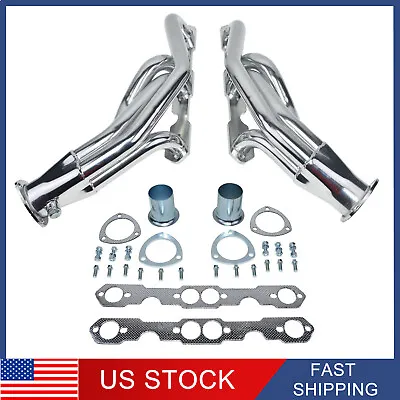 Fit SBC GMC Chevy Truck 1988-1995 Stainless Steel Headers 305 350 5.0L 5.7L • $132.49