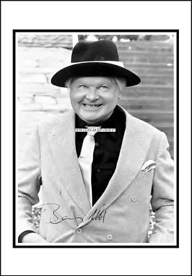 Benny Hill Autographed Cotton Canvas Image. Limited Edition (BH-503) X • $11.92