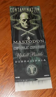 Mastodon Contamination Tour 2003 Poster Original Promo 24x9 RARE • $46.95