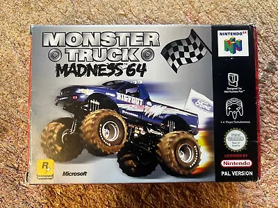 Nintendo 64 / N64 | Monster Truck Madness 64 | Boxed • $249