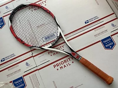 ROGER FEDERER Wilson K-Factor Six-One Tour 90 Tennis Racket 4 1/2 ORIGINAL NEW • $500