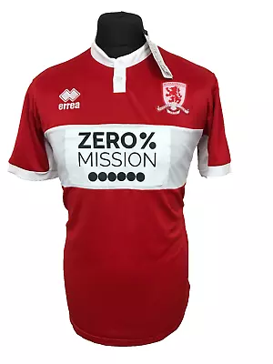 Middlesbrough FC Football Shirt Official Rare Soccer Jersey 2023 Errea • £41.80