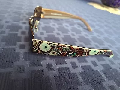 Vera Bradley Sunglasses With Clamshell Hard Case Java Blue With Brown  • $59.99