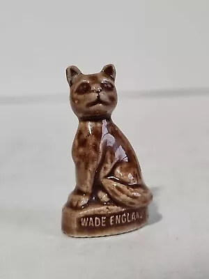 Wade Whimsies Brown Cat Pet Shop Friends Series Made In England • $8.50