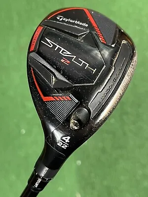 TaylorMade STEALTH 2 Rescue 22* 4H Hybrid Kaili Stiff Graphite Shaft *NO COVER • $114.95