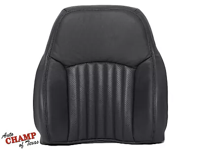 2000-2002 Pontiac Firebird -Driver Side Lean Back Leather Seat Cover Black Perf • $285.59