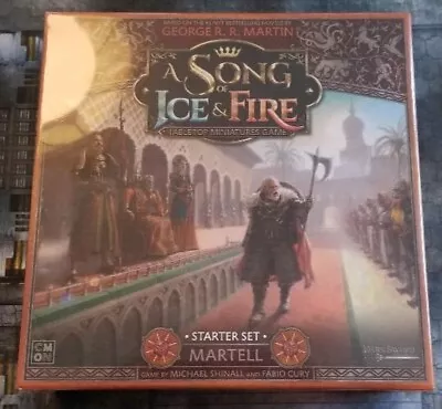 CMON A Song Of Ice And Fire Miniatures Game Martell Starter Set NIB • $71