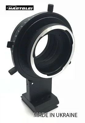 Hartblei 12mm SHIFT Adapter Pentacon Six Lens To Fujifilm X Camera • $408.49