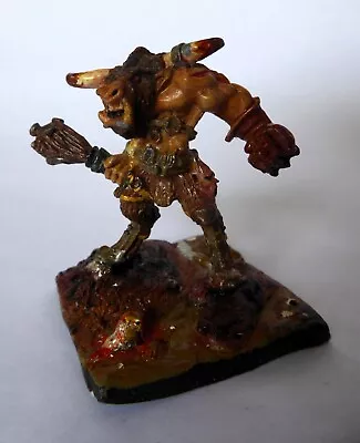 Doombellow The Warped. (Citadel: C34) Minotaur Lords. 1986. Painted Resin Base. • £19.99