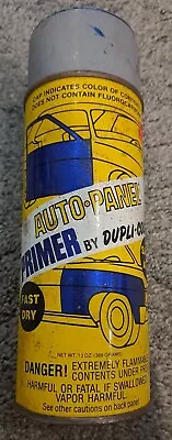 Vintage Dupli-Color Auto Panel Primer Spray Paint Can Gray • $9.99