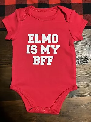 Elmo Is My Bff Baby Clothing  • $6