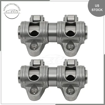 For Chevy SBC 350 Ratio 3/8  Stainless Steel Shaft Mount Roller Rocker Arms Set • $39.96