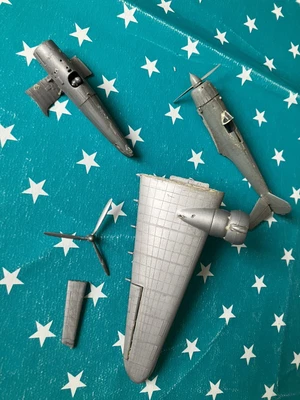 £0.99 • Buy 1/72 PART BUILT Airfix Kits AIRCRAFT JOB LOT Of PARTS WW1/WW2 For Spares Repair