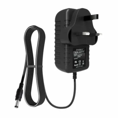 7.5V 1A 1000mA Mains AC-DC Switching Adaptor Power Supply Charger 5.5mmx2.5/2.1 • £8.85