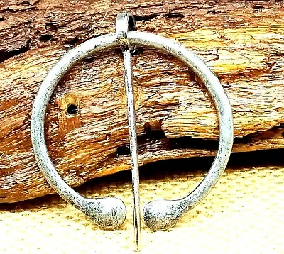 Celtic/Viking/Norse/Nordic/Larp Penannular Brooch Shawl/Kilt/Scarf Pin Clasp • $8.64