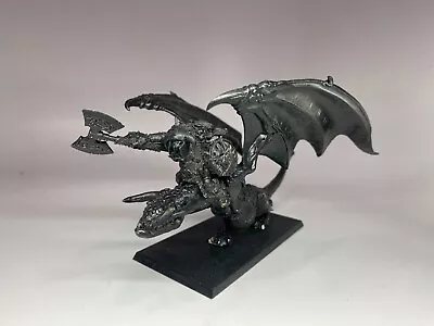 Warhammer Fantasy  Orcs And Goblins - Orc Warboss On Wyvern Metal OOP • $125