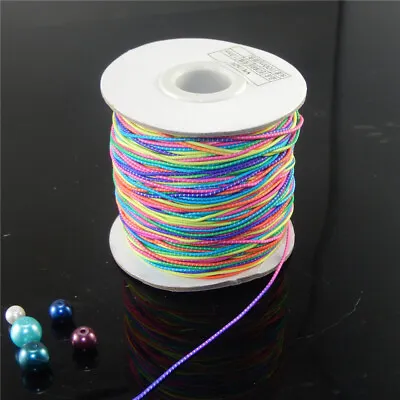 10 Meter Elastic Stretch Strings Beading Threads Thickness 1mm Cords DIY Making • £3.59