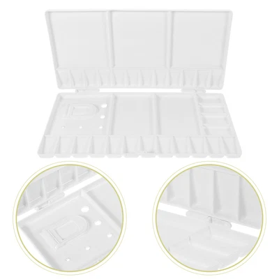 £9.58 • Buy  Child Large Watercolor Paint Palettes Mixing Tray Children Painting Pallet