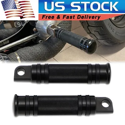 Motorcycle Foot Pegs Rest For Harley-Davidson Sportster Dyna Touring Male Mount • $23.99