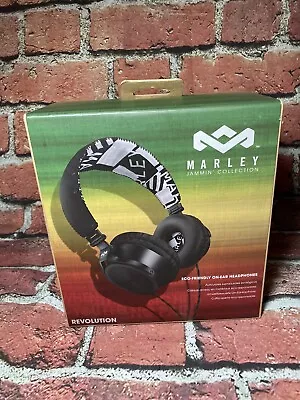 MARLEY - Jammin Collection Revolution On-Ear HeadPhones Midnight Black • $110