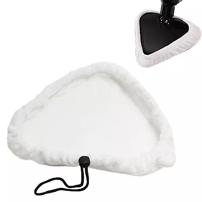 Steam Mop Covers Triangle Washable H20 Steam Pads Replacement X5 Mop Accessories • £7.57