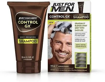 New Just For Men Control GX Grey Reducing Shampoo Hair With Coconut Uk • £15.29