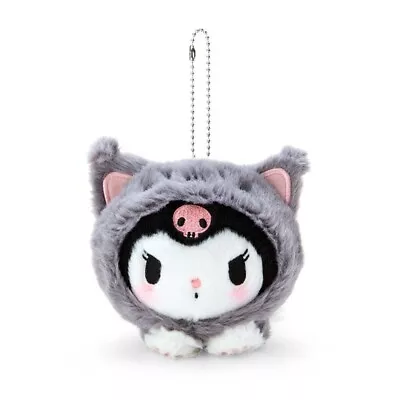 KUROMI Mascot Holder (my Favorite Cat) Sanrio Original 2024 NEW • $34.98