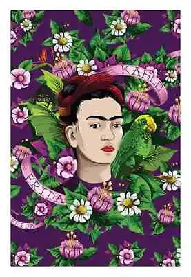 Frida Kahlo Parrot Poster 24x36 • $18.99