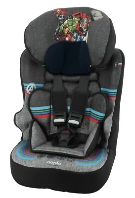 Nania Marvel Avengers  Race I Group 1/2/ From 9M-12Yrs Car Seat Brand New • £69.99