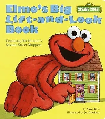 Elmo's Big Lift-And-Look Book; Sesame Stre- 9780679844686 Board_book Anna Ross • £12.46