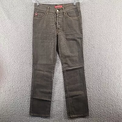 Miss Sixty Basic Italy Brown Straight Leg Denim Pants Jeans Size 29 • $24.95