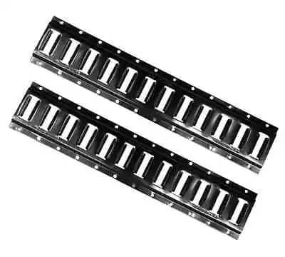 2Pk 5' Black Powder Coated Horizontal E-Track Steel For Cargo - Made In USA • $54.99
