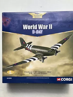Corgi Aviation Archive 30003 Douglas Dakota Scale1.44 D-Day Pilot David Lord VC • £18.66
