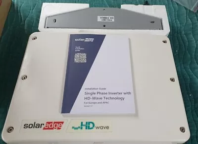 SolarEdge 3680  Solar Inverter HD-Wave 1ph With Built In Comms No Antenna  • £150