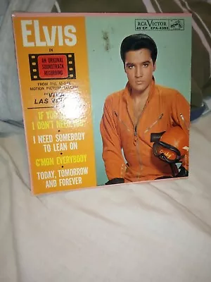 Elvis Viva Las Veas Rare Hollywood Label Epa-4382  • $12.99