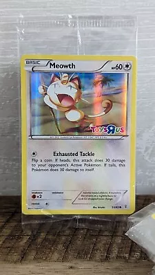 SEALED Pokemon TCG Meowth - 53/83 Toys R Us Stamped Holo Promo • $7