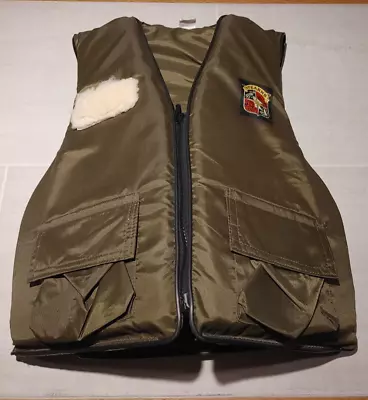 Stearns Fishing Vest / Life Jacket Olive Green 32-40 In Adult Medium SSV-141 • $19.99