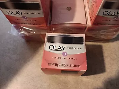 LOT OF 12 Olay Skincare Firming Night Cream Facial Moisturizer 1.9 Fl Oz 12 Pack • $66.24