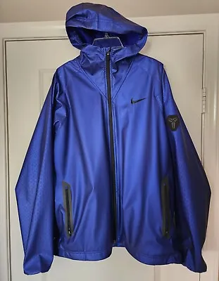 Nike Kobe Bryant Jacket Snakeskin Windbreaker Hoodie Purple Men's Large • $199.99