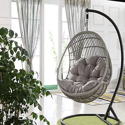 $36.99 • Buy Hanging Egg Chair Cushion Sofa Swing Chair Seat Cushions Relax Padded Pad Covers
