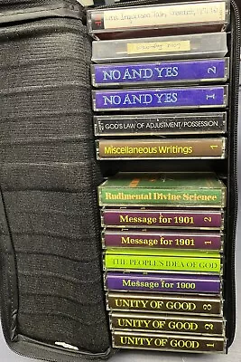 Mary Baker Eddy & Laura Ingwerson Sermon Cassettes Message For 1900 Lot Of 14. • $25