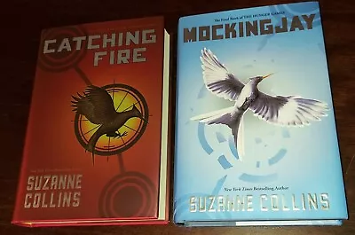 Lot Of 2 Hunger Games HC DJ Catching Fire Mockingjay By Collins • $6.99