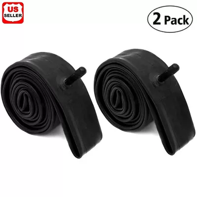 2 PK 26  Inch Inner Bike Tube 26 X 2.125- 2.35 Bicycle Rubber Tire Interior BMX • $12.98