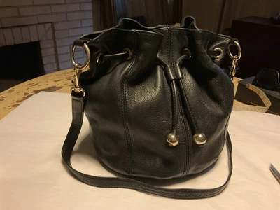 $26 • Buy An OROTON Black Leather Crossbody Bag
