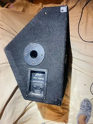 Peavey PV12M 12  Passive 500 Watt Two Way Floor Monitor Or PA Speaker • $150