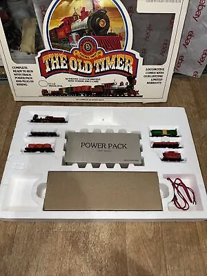 Bachmann N Scale  THE OLD TIMER  Train Set  With Jupiter 4-4-0 Locomotive • $45