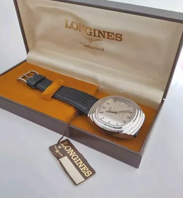 Vintage Longines Automatic Date Watch. Serviced - Strap Box & Tag Cal. 633 • £725