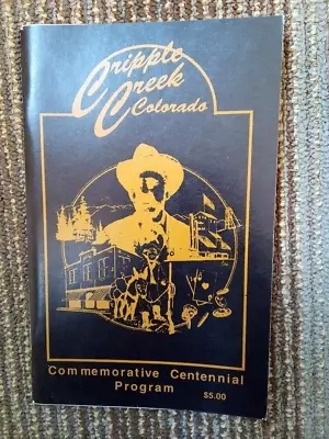 Vintage Cripple Creek Centennial Book Old Photos Gold Mining History • $4.95